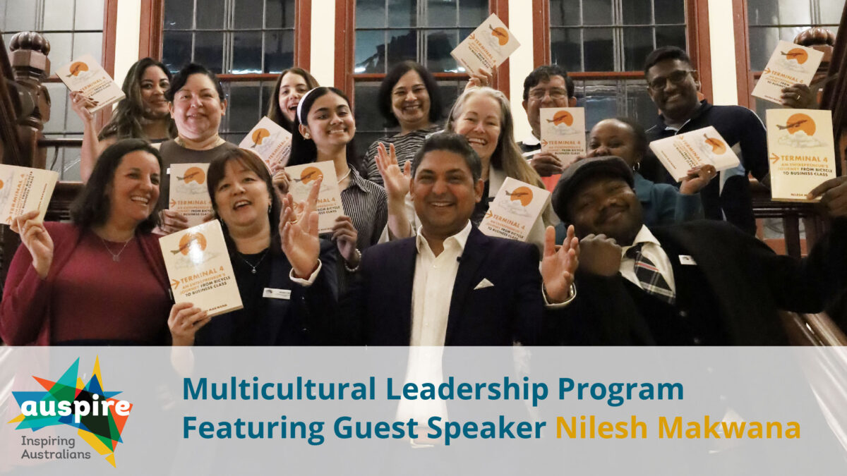 Multicultural Leadership Program Featuring Guest Speaker Nilesh Makwana